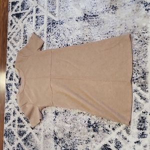 Zara- Sweater Dress Light Camel
